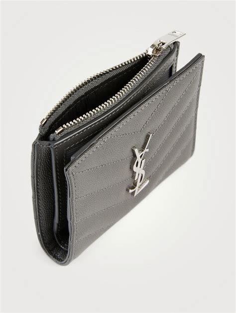 ysl chain card case in shiny leather|Women's Designer Wallets & Card Cases .